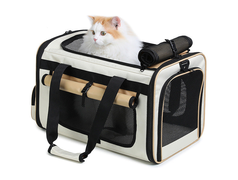 Foldable Breathable Pet Travel Handbag