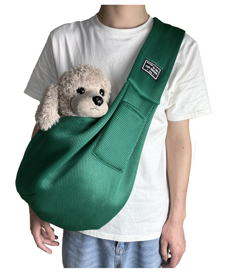 Breathable Mesh Summer Pet Sling Bag