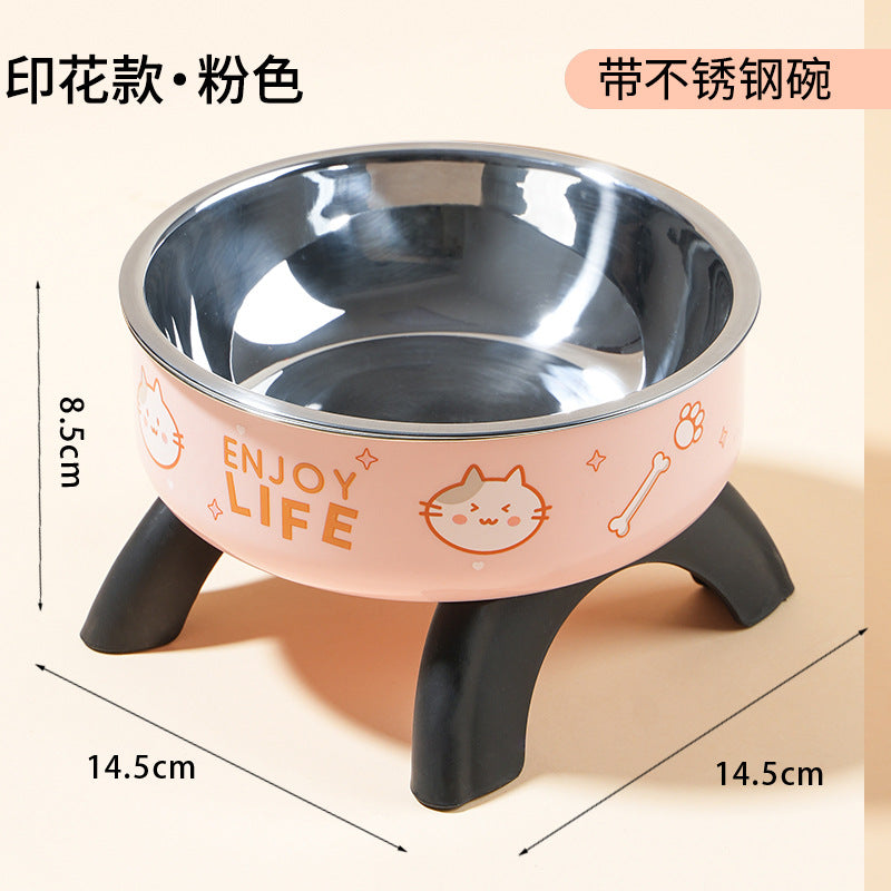 Elevated Ergonomic Cat Food Bowl
