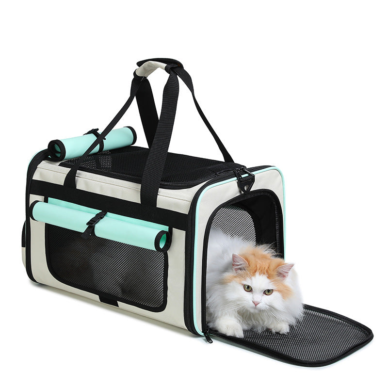 Foldable Breathable Pet Travel Handbag