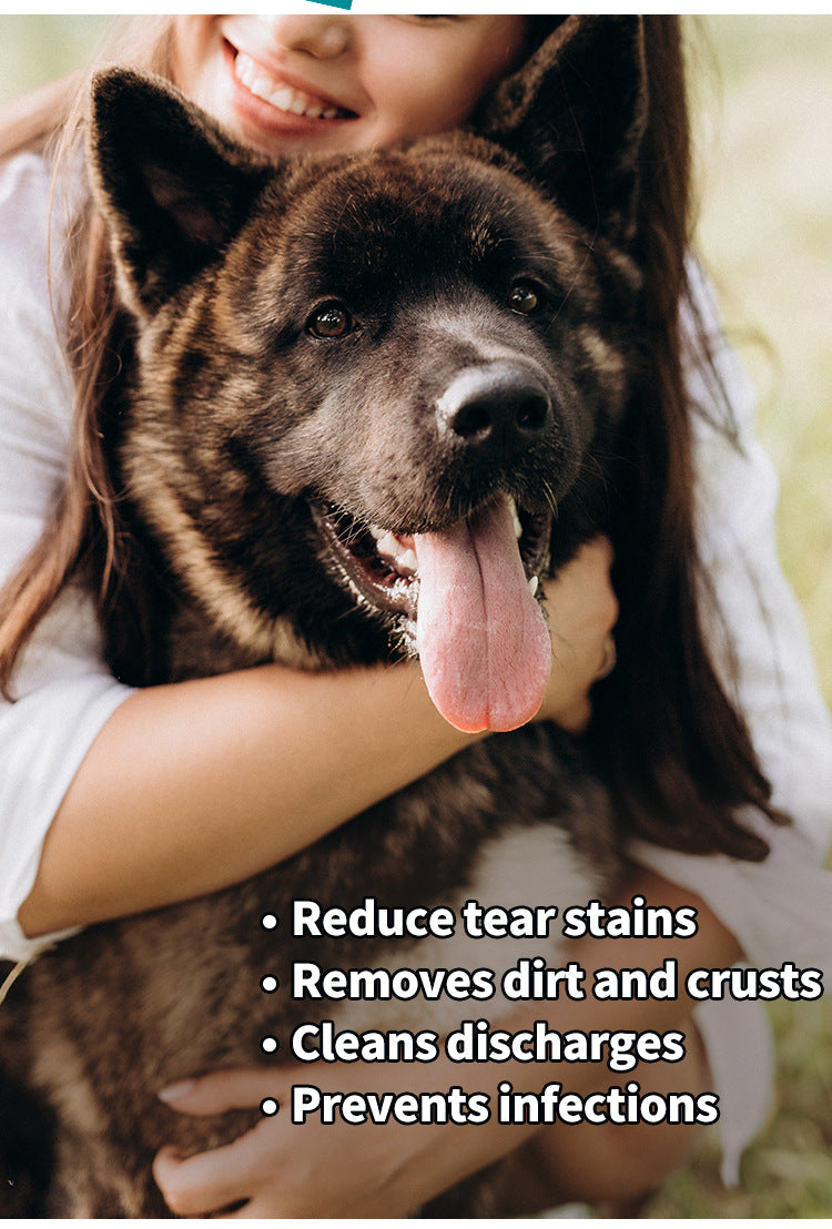 Pet Tear Stain Remover Wipes