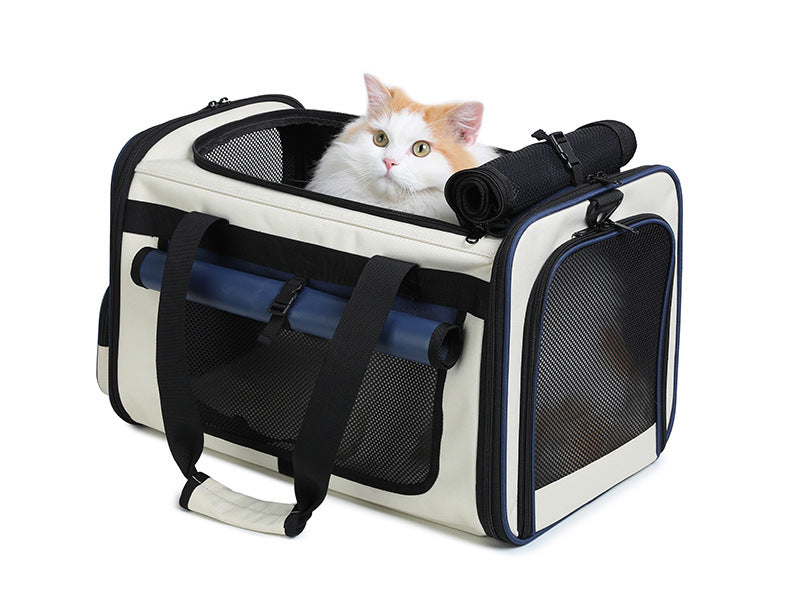 Foldable Breathable Pet Travel Handbag