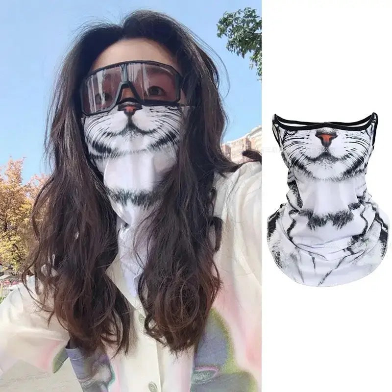 UV Protection Full-Face Cooling Balaclava Mask