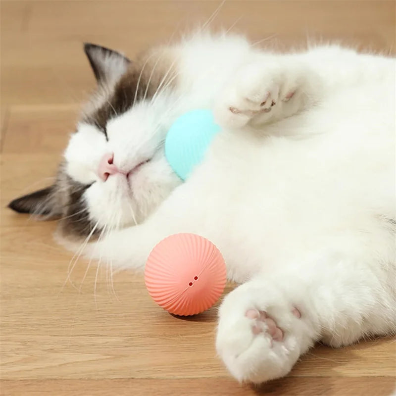 Pelota interactiva electrónica inteligente para perros que rebota