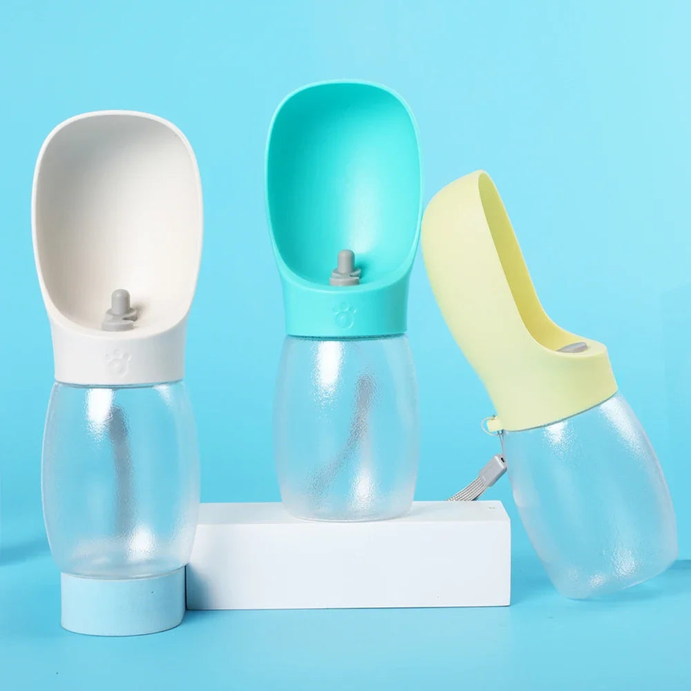 Portable 300ml Pet Travel Water Bottle