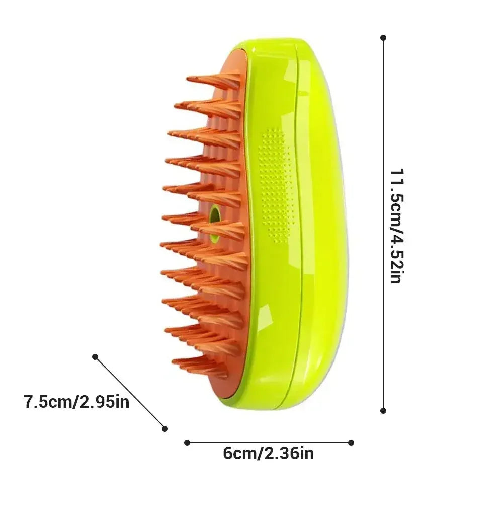 Comb Accessories for Cats 3-in-1 Cats Pet Products Electric Cats Hair Brush Sprayer Grooming Supplies Steam Massage Tool Pets