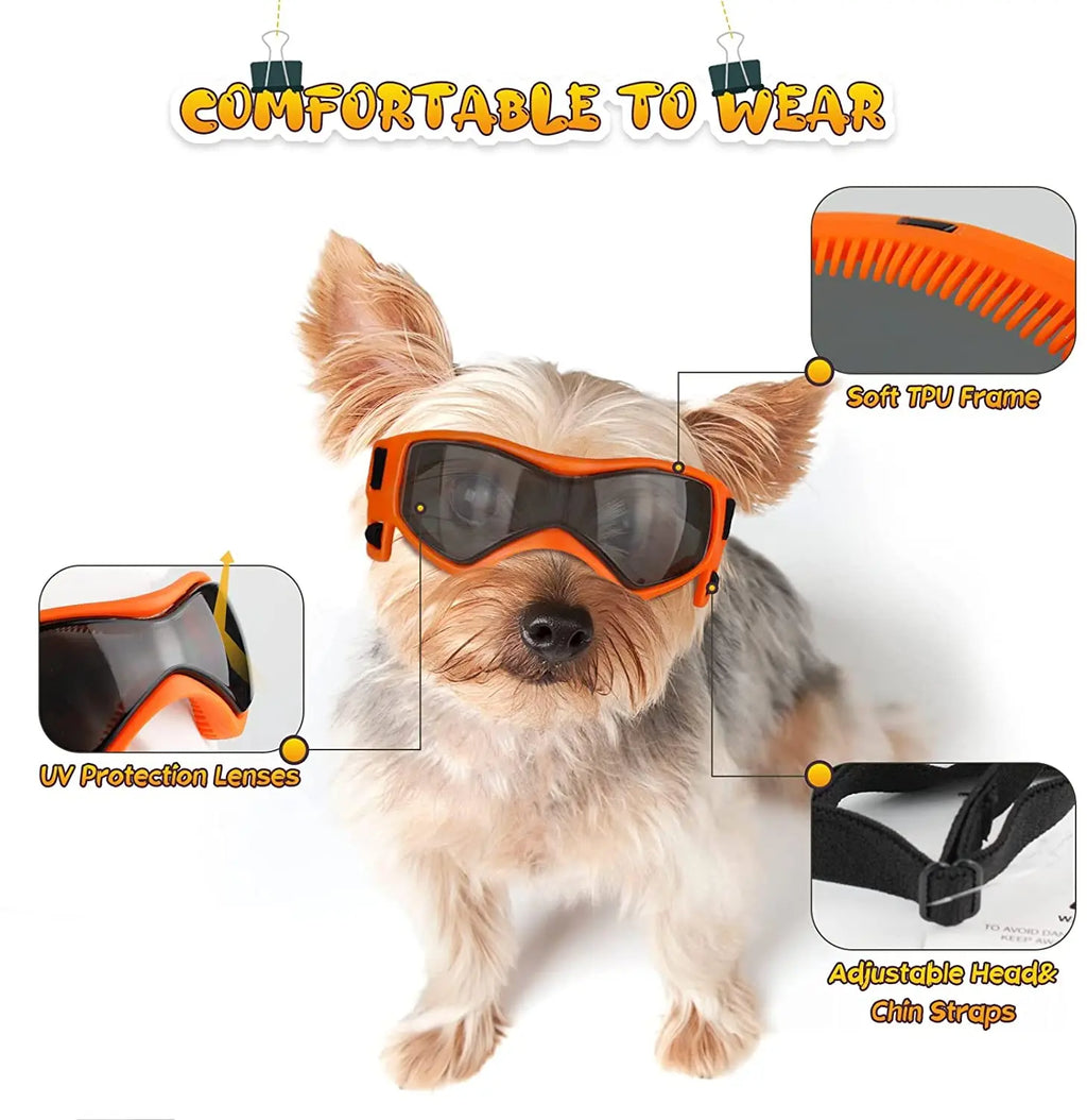 UV Protection Pet Goggles & Sunglasses