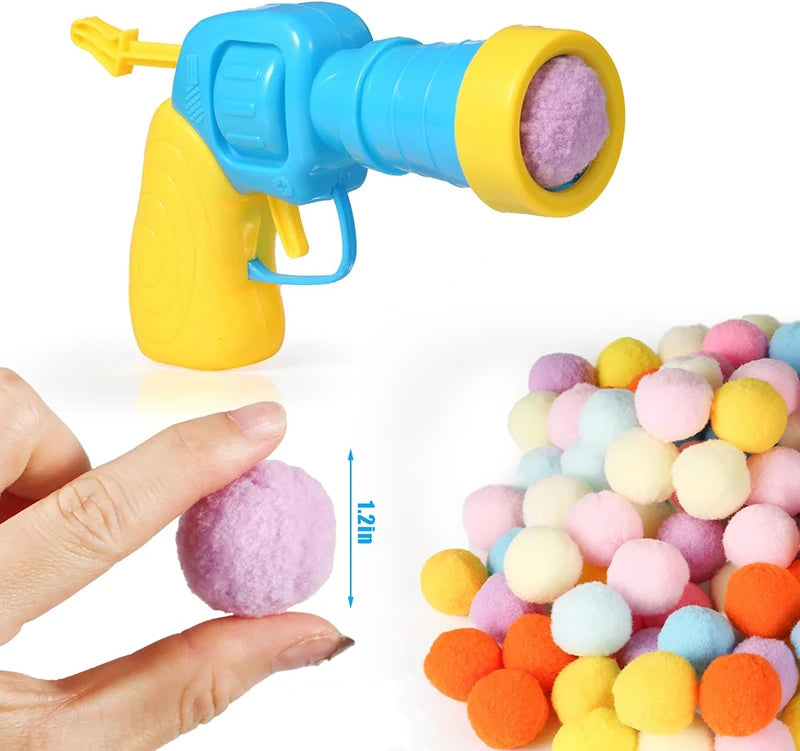 Interactive Mini Ball Launcher Cat Toy
