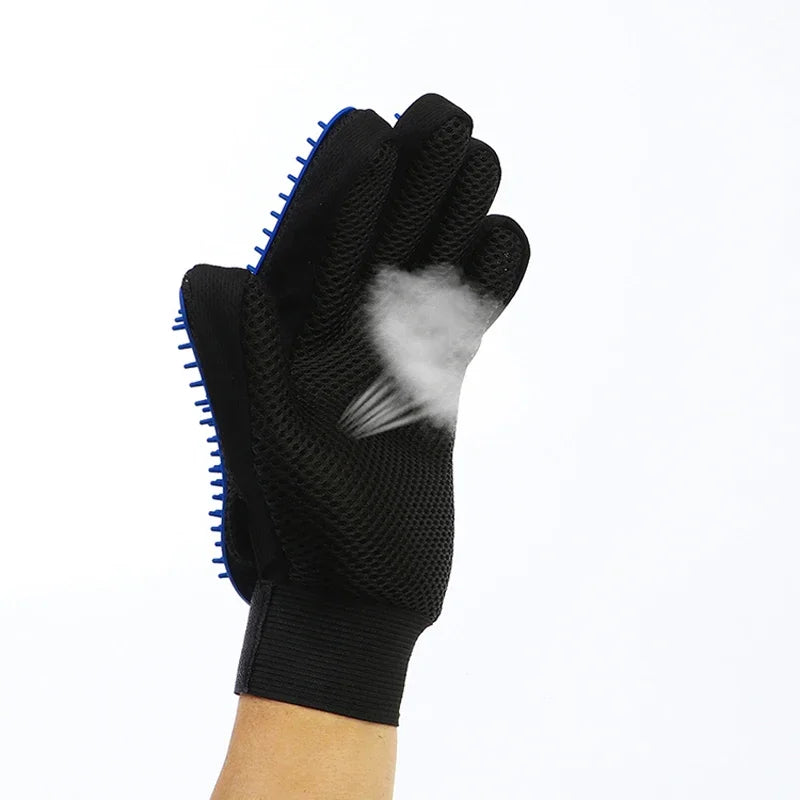 Silicone Bath & Grooming Pet Gloves