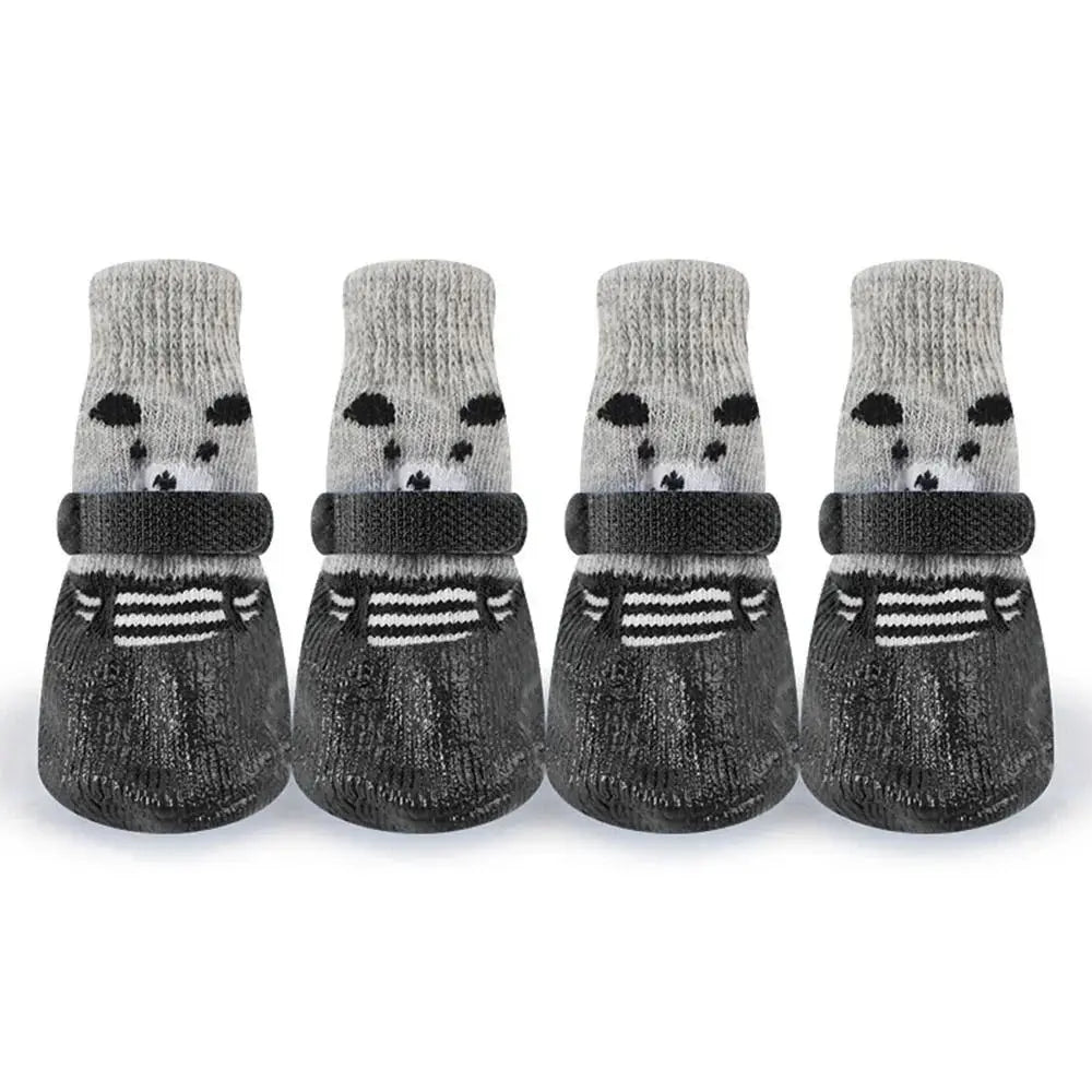 Pet Dog Shoes Socks And Harness For A Small Dog Warm Waterproof Non Slip Boots As Cat Necklace Accessories For Both Cats And Dog
