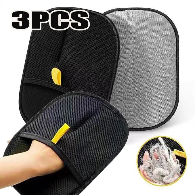 Pet Grooming & Hair Deshedding Gloves