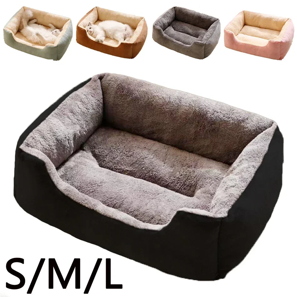 Cozy Plush Orthopedic Pet Cushion Bed