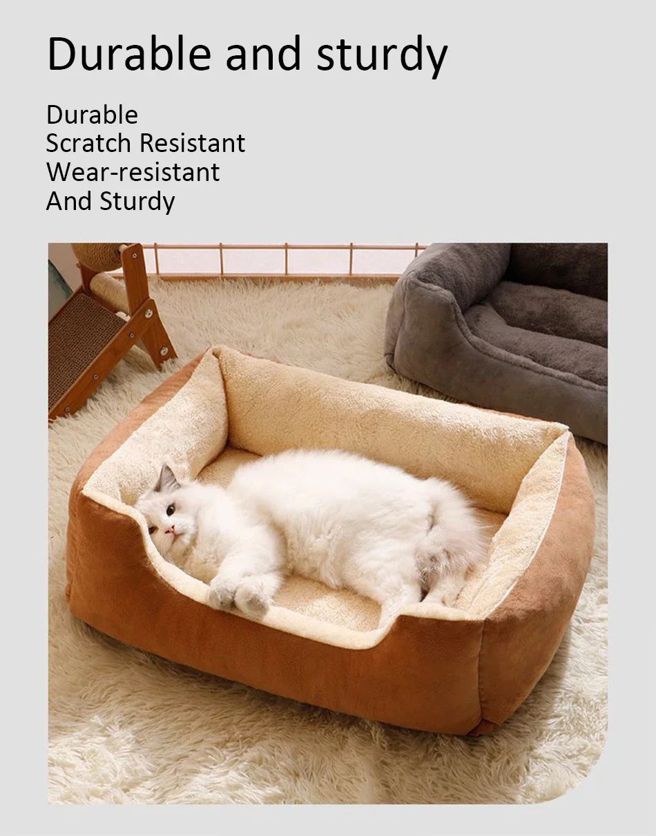 Cozy Plush Orthopedic Pet Cushion Bed