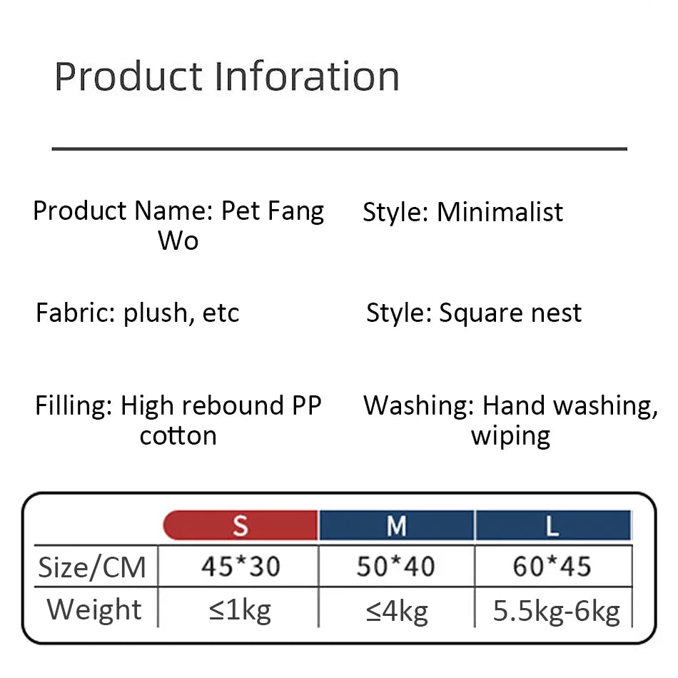 Cozy Plush Orthopedic Pet Cushion Bed