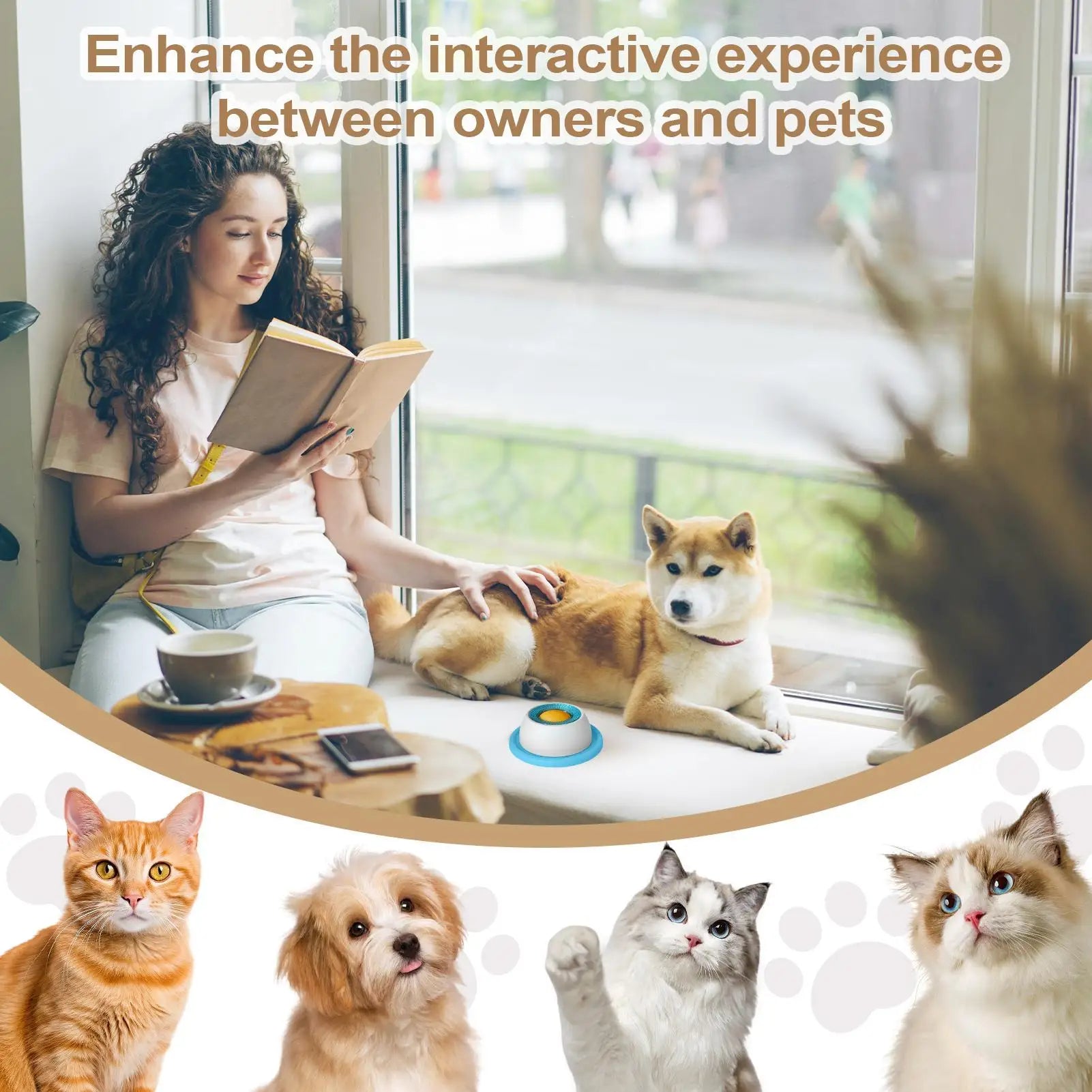Interactive Slow Feeder Puzzle Toy