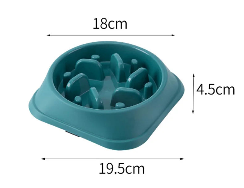 Slow Feeder Anti-Choking Pet Bowl