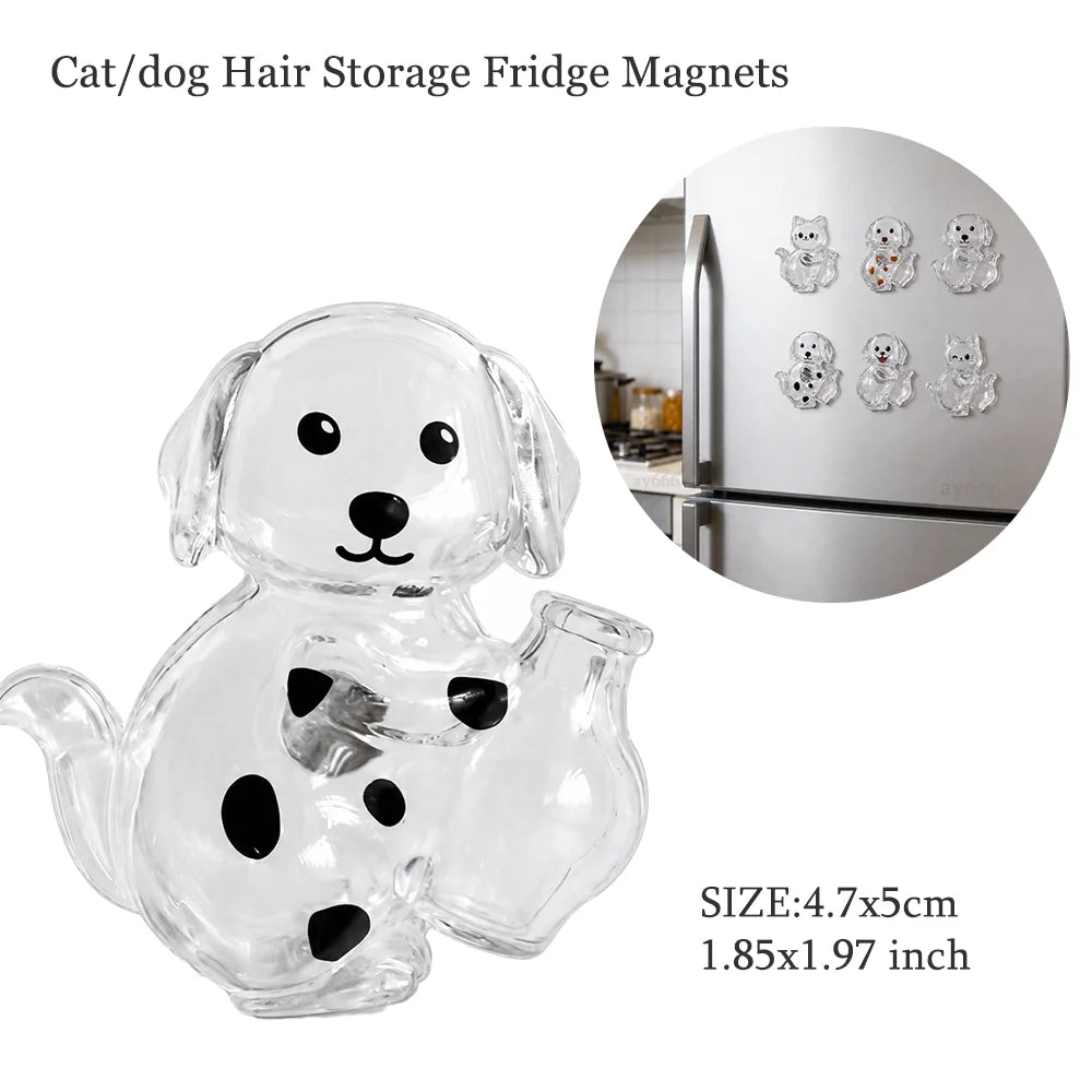 Pet Hair Memorial Resin Keychain Pendant