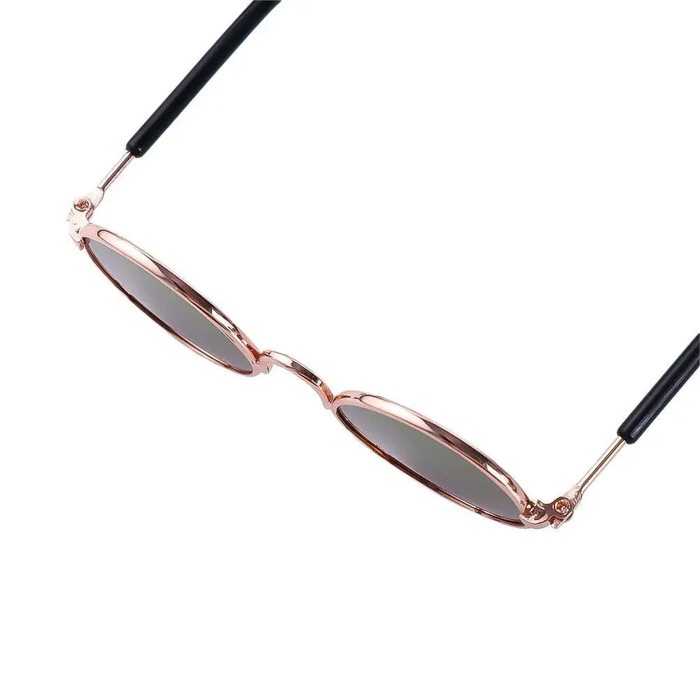 Round Funny Cat Accessories Decoration Reflection Lovely Eye Wear Sunglasses Pet Glasses Photos Props