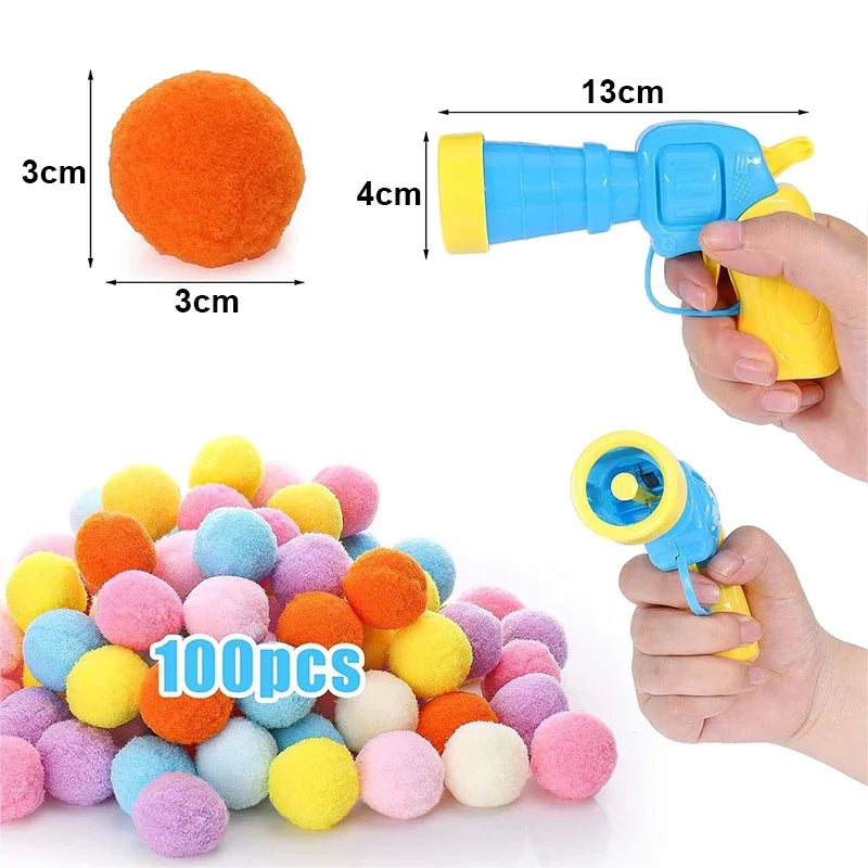 Interactive Mini Ball Launcher Cat Toy