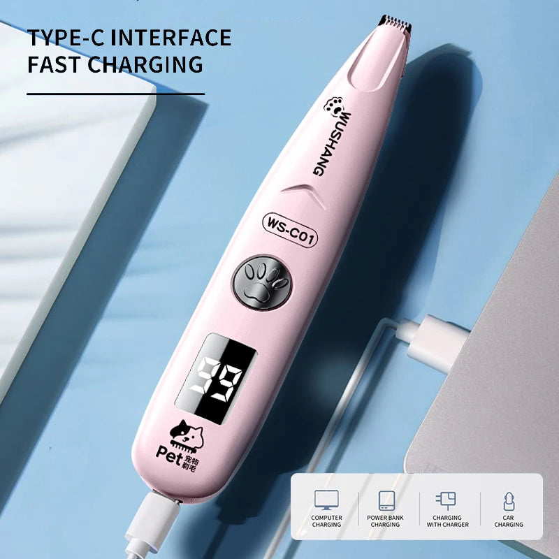 Waterproof LED Pet Paw & Detail Trimmer