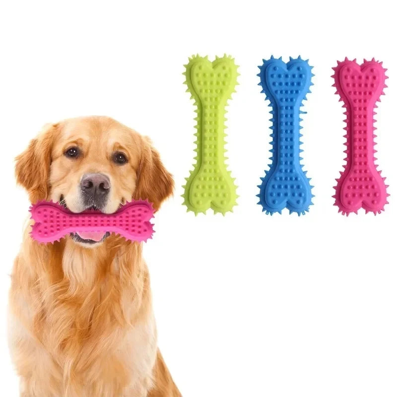 Bone-Shaped Dental Cleaning Chew Toy