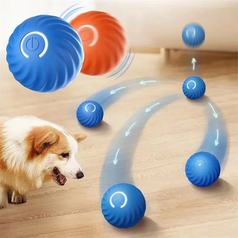 Pelota interactiva electrónica inteligente para perros que rebota