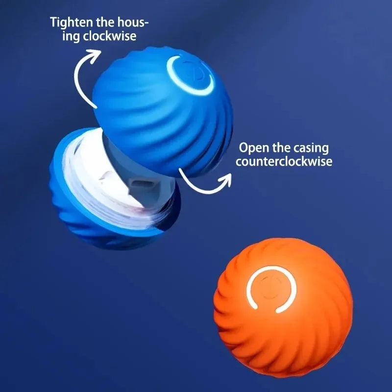 Pelota interactiva electrónica inteligente para perros que rebota