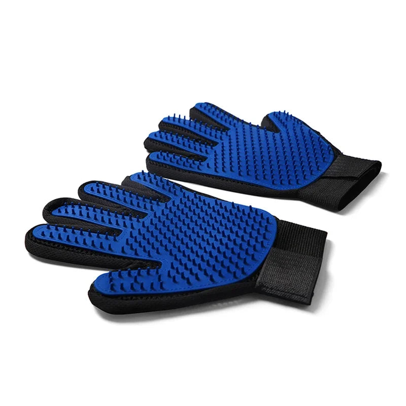 Silicone Bath & Grooming Pet Gloves