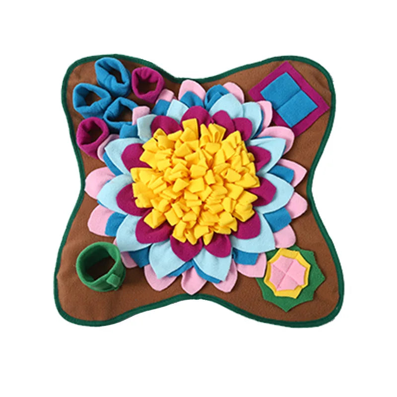 Foraging Puzzle Pet Snuffle Mat