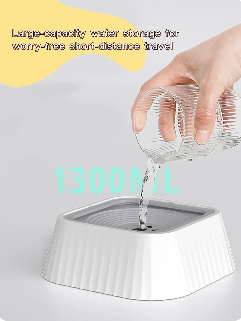 Anti-Splash No-Spill Dog Water Bowl