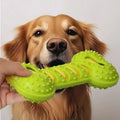 Durable Squeaky Rubber Bone Toy
