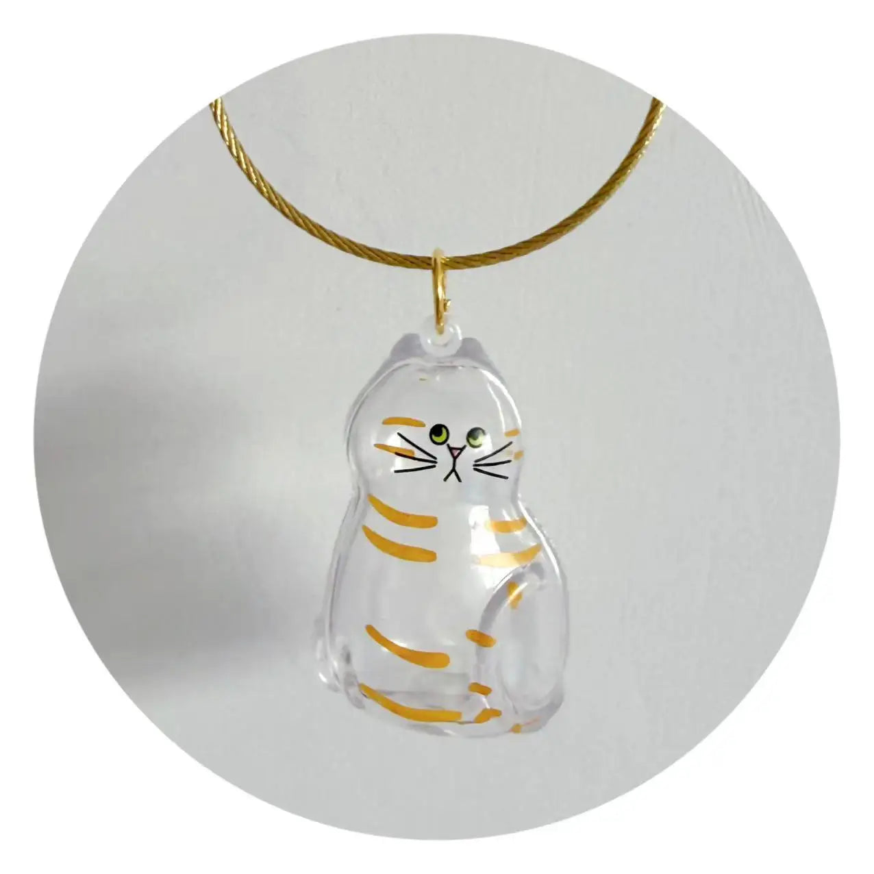 Pet Hair Memorial Resin Keychain Pendant