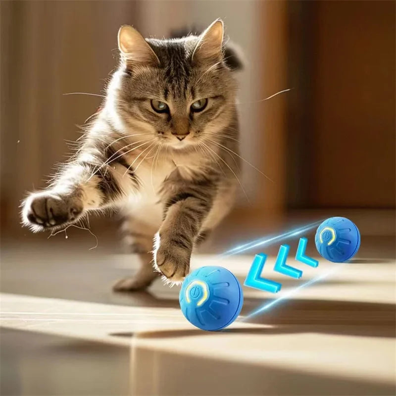 Pelota interactiva electrónica inteligente para perros que rebota