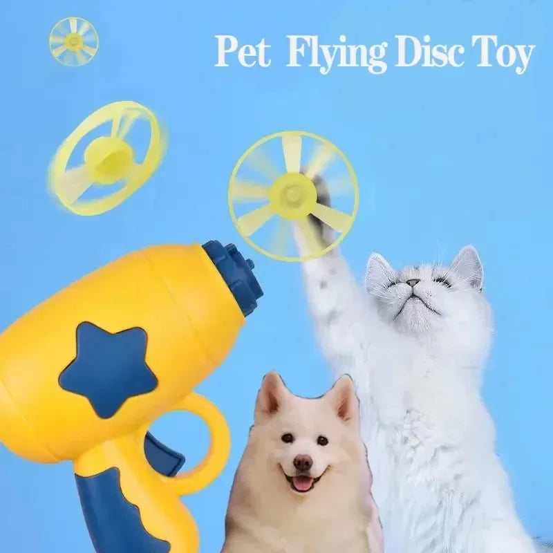Flying Disc Launcher Cat Toy