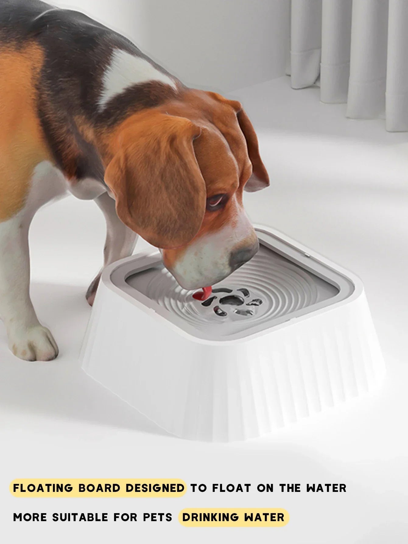 Anti-Splash No-Spill Dog Water Bowl