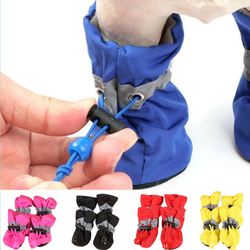 Waterproof Non-Slip Pet Rain Boots