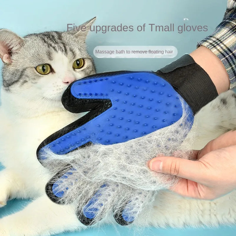 Silicone Bath & Grooming Pet Gloves