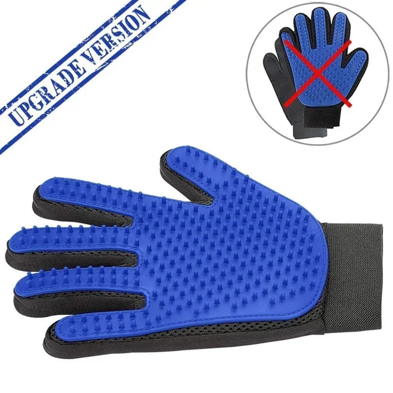 Silicone Bath & Grooming Pet Gloves