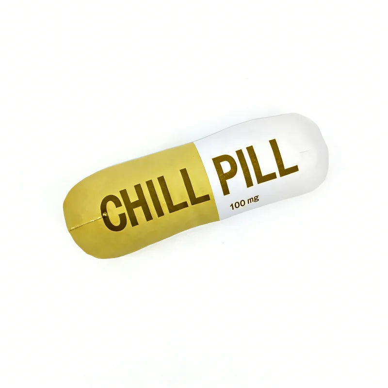 Durable Plush Capsule Chew Toy