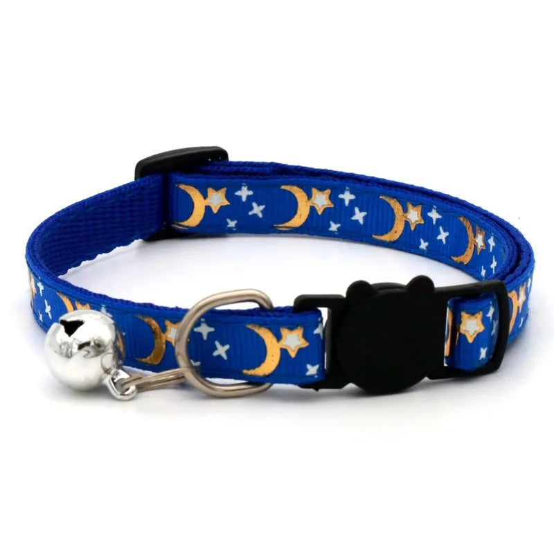 Colorful Safety Pet Collar With Bell