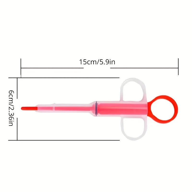 Soft Tip Pet Medicine & Pill Feeder Syringe