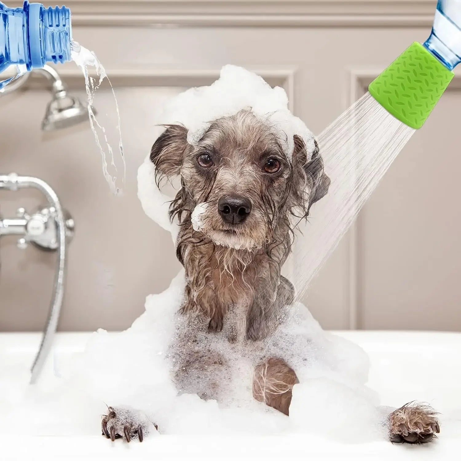 Portable Silicone Pet Shower Attachment