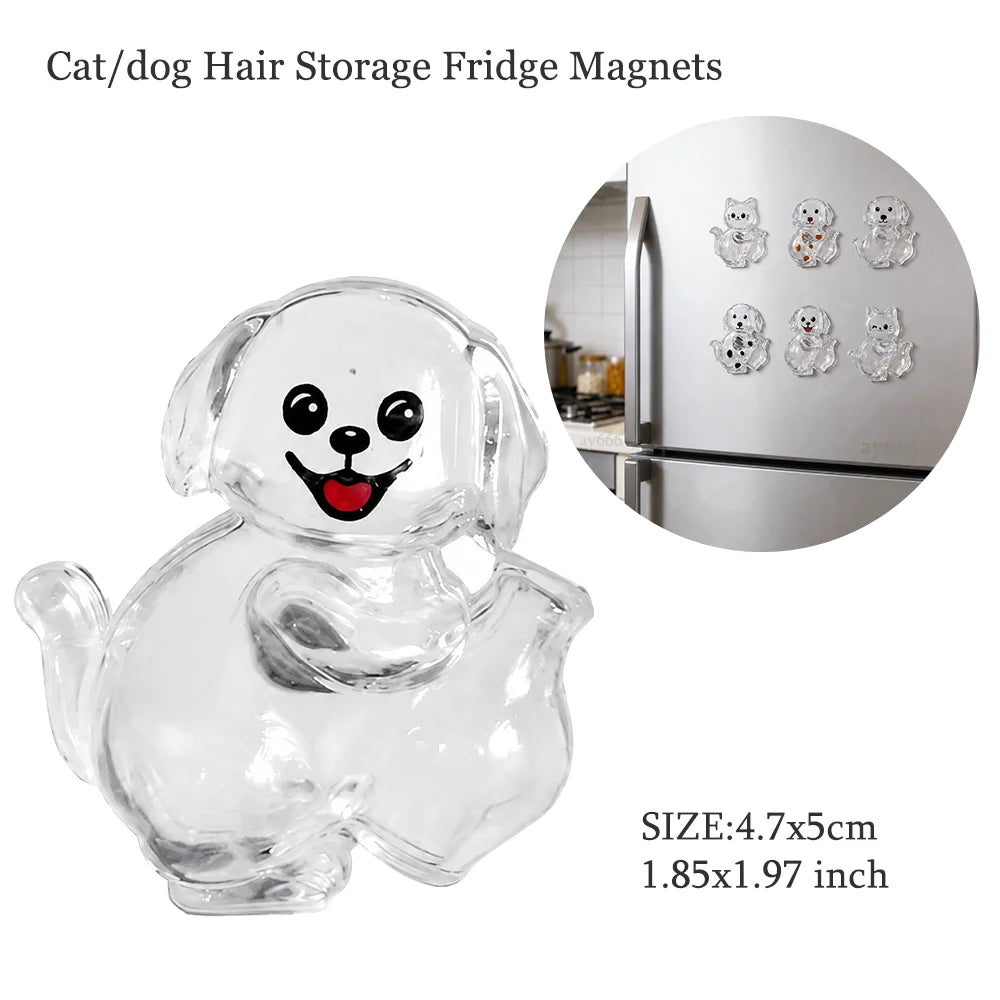 Pet Hair Memorial Resin Keychain Pendant