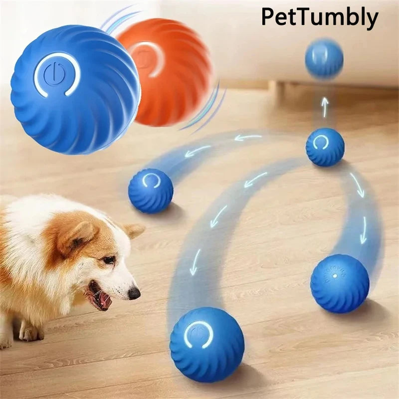 Pelota interactiva electrónica inteligente para perros que rebota