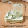 2-in-1 Automatic Pet Feeder & Water Dispenser