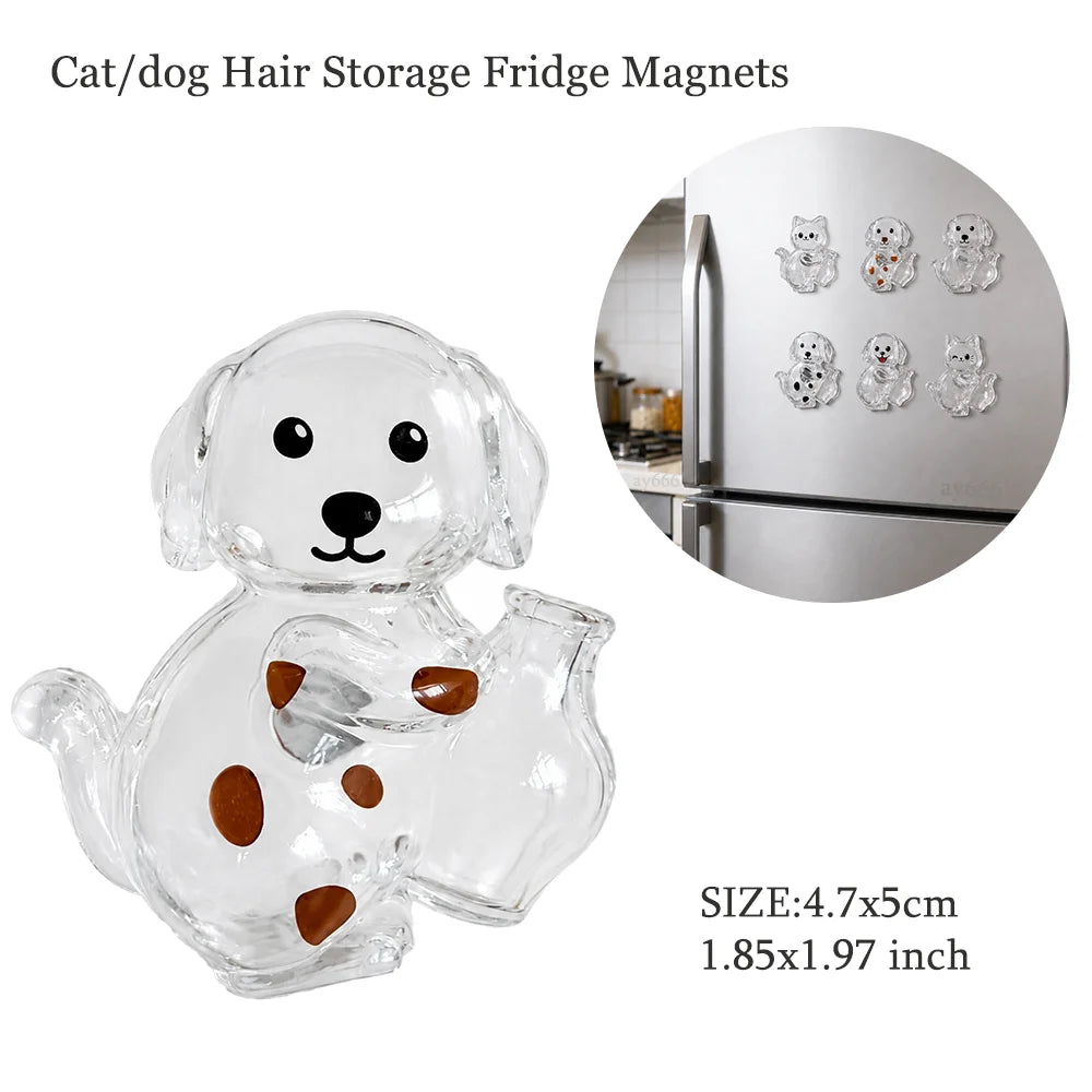 Pet Hair Memorial Resin Keychain Pendant
