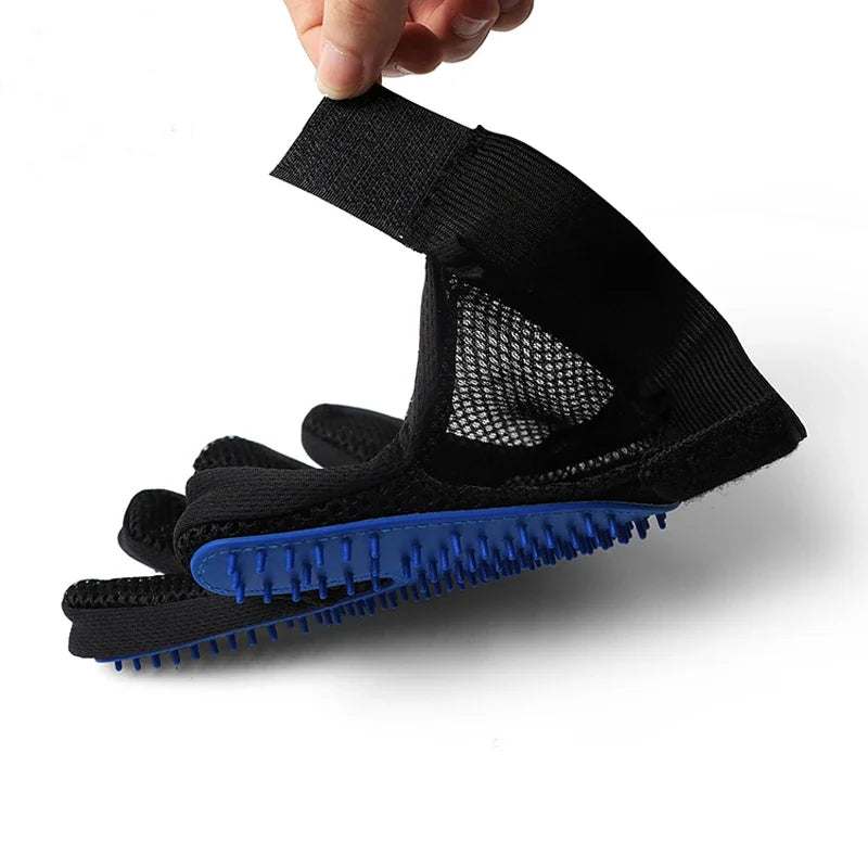 Silicone Bath & Grooming Pet Gloves