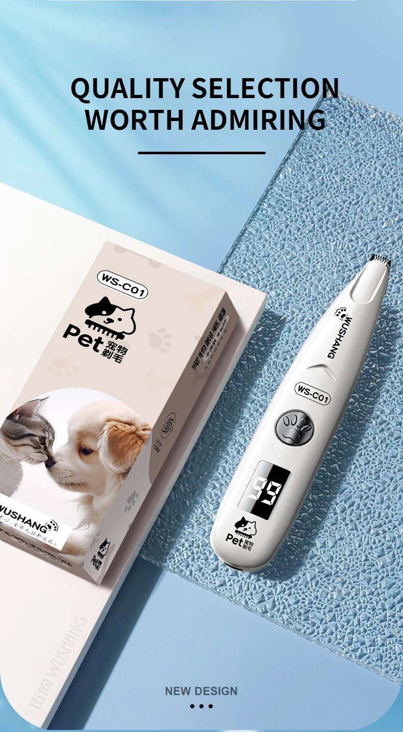 Waterproof LED Pet Paw & Detail Trimmer