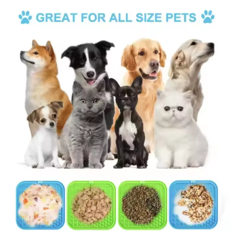 Silicone Anti-Anxiety Pet Lick Mat