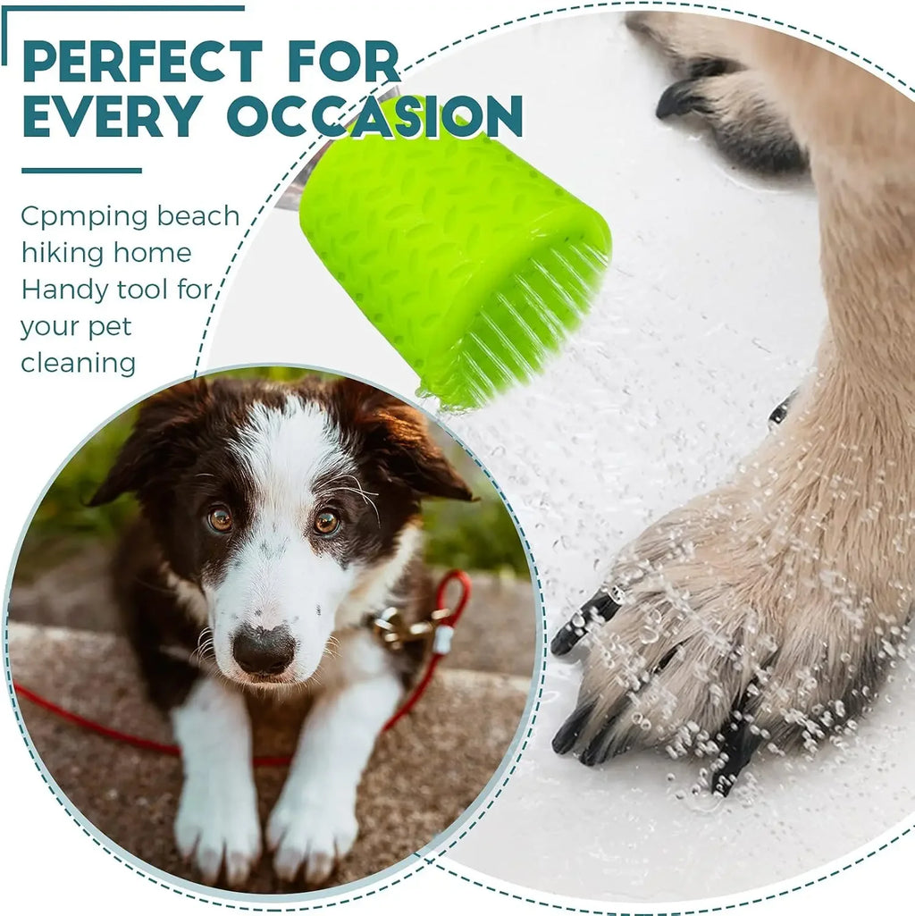 Portable Silicone Pet Shower Attachment
